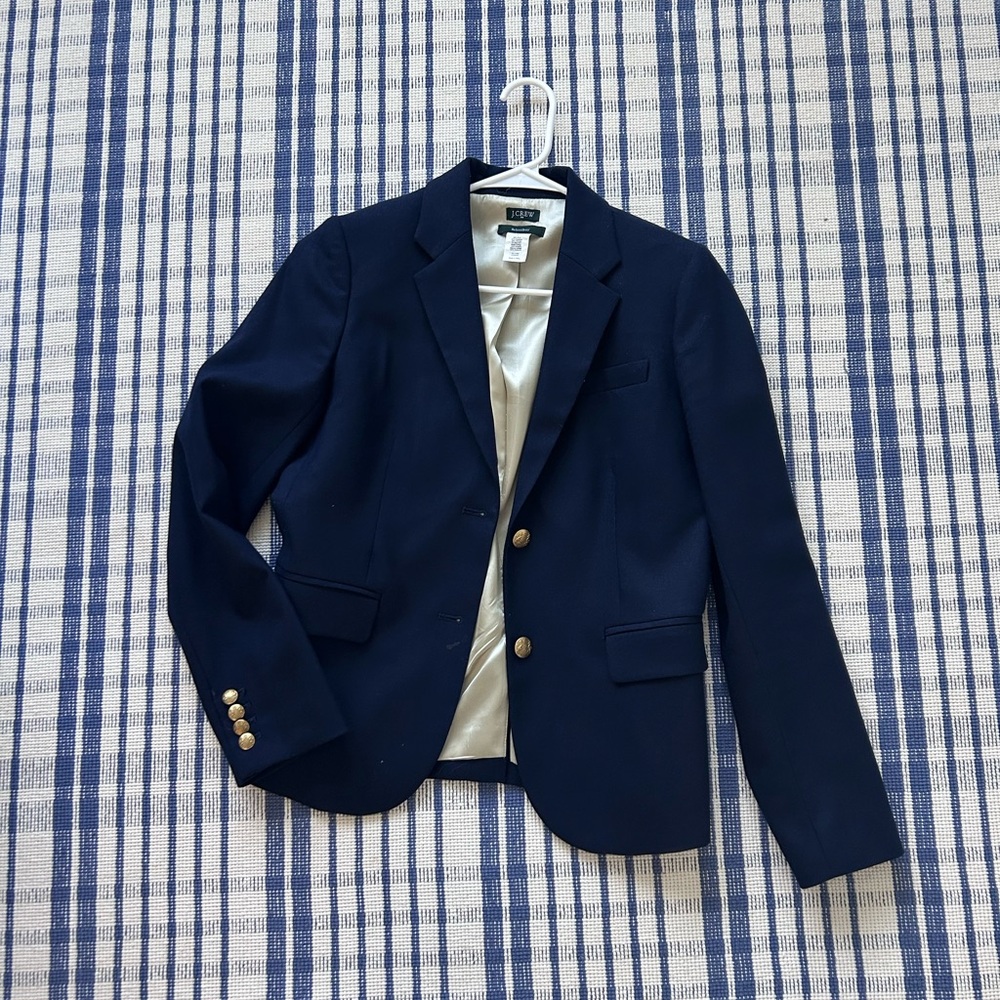 Navy J Crew Blazer